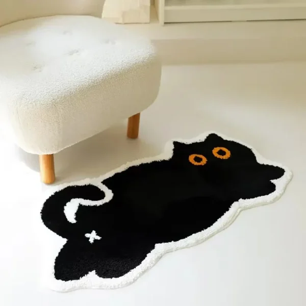 Black Cat Rug - Image 3