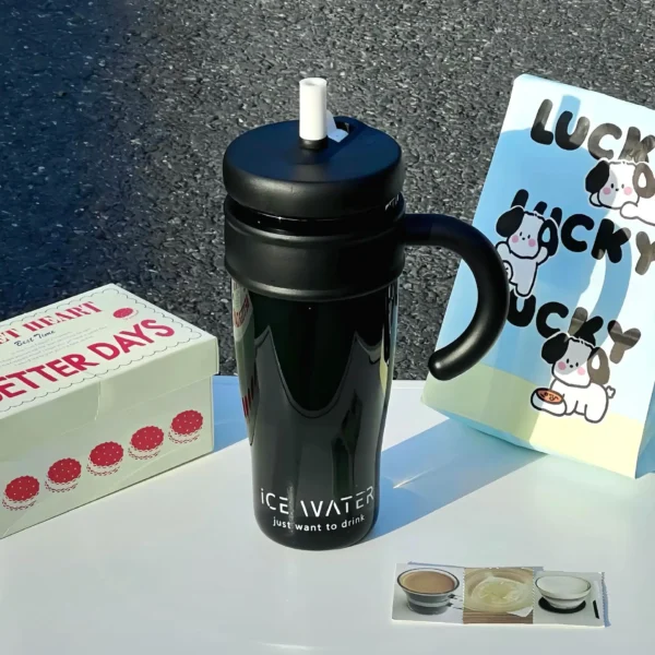 Reusable Tumbler w/ straw - Image 7