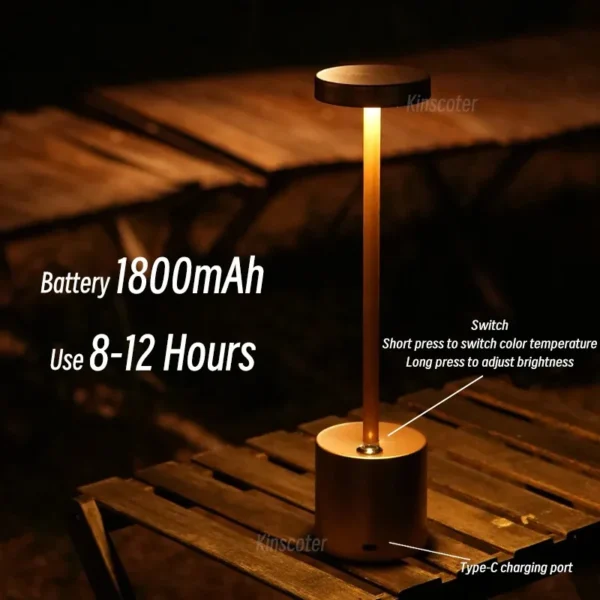 LED Cordless Table Lamps - Image 2